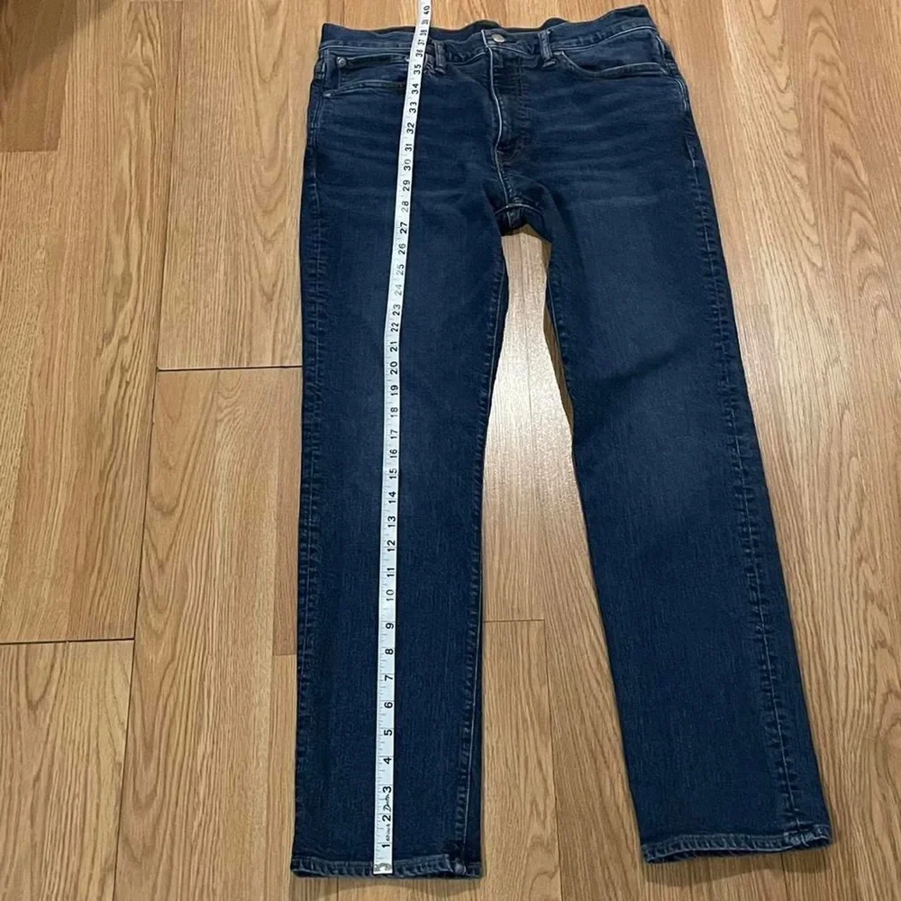 J.Crew 770 Men’s 31x30 (31x28) Straight Leg Jeans Dark Blue Denim Casual Preppy